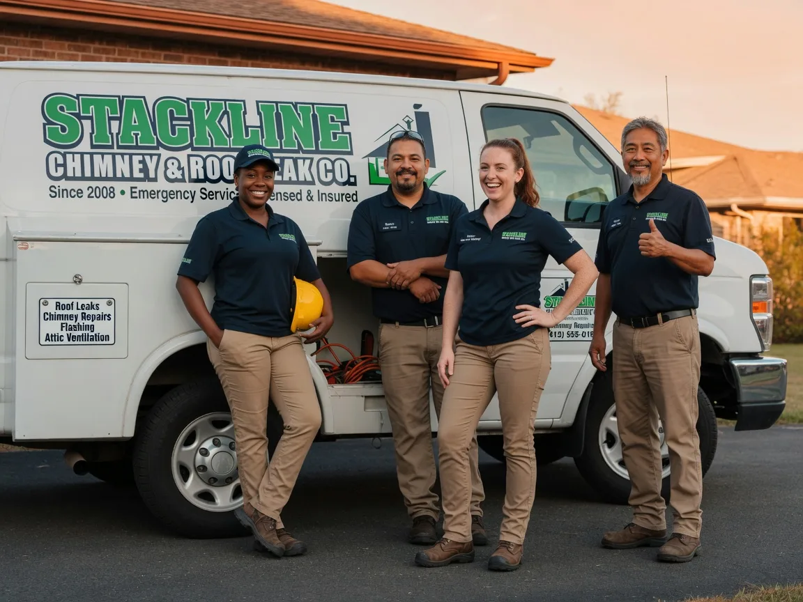 Chimney flashing repair company in Nowata, OK